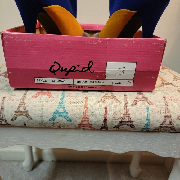 Suede multi colored Heeled booties - Picture 7 of 7